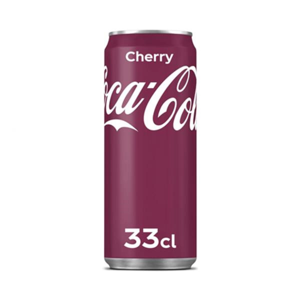 Coca cola cherry 33 cl