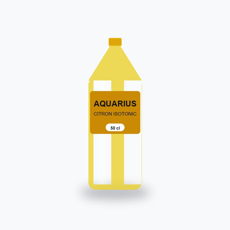 Aquarius Jaune (Citron) 50 cl - Shop Verviers