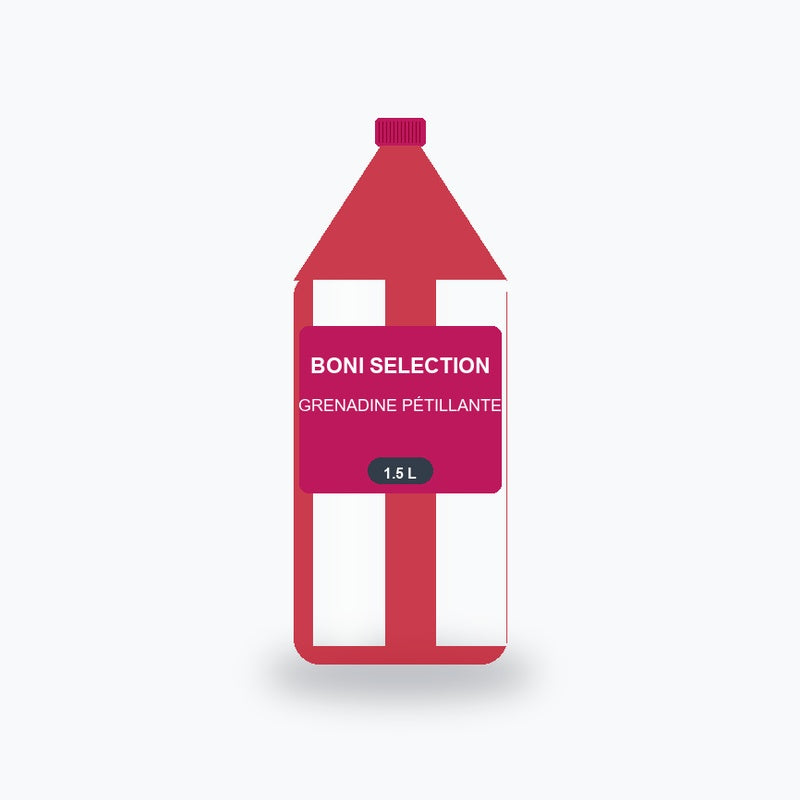 Boni Selection Grenadine Pétillante 1,5 L - Shop Verviers