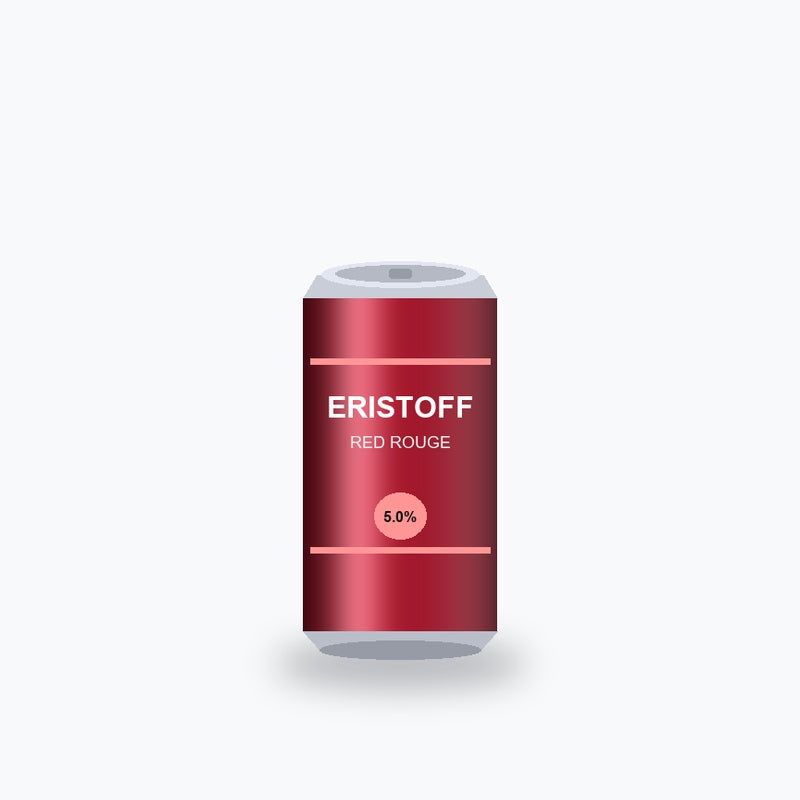 Eristoff Red Passion Fruit Cooler 25 cl - Shop Verviers