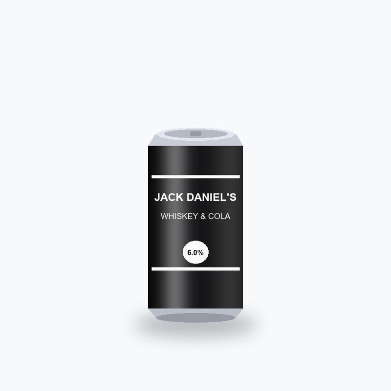 Jack Daniel's Tennessee Whiskey & Cola 33 cl - Shop Verviers