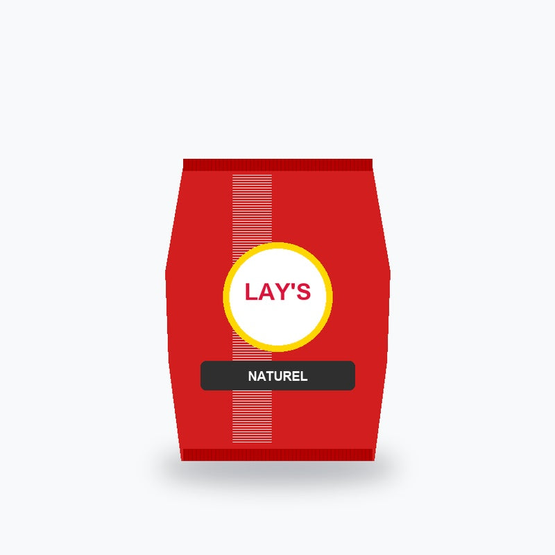 Lay's Naturel (Sel) Format Familial 300 g - Shop Verviers