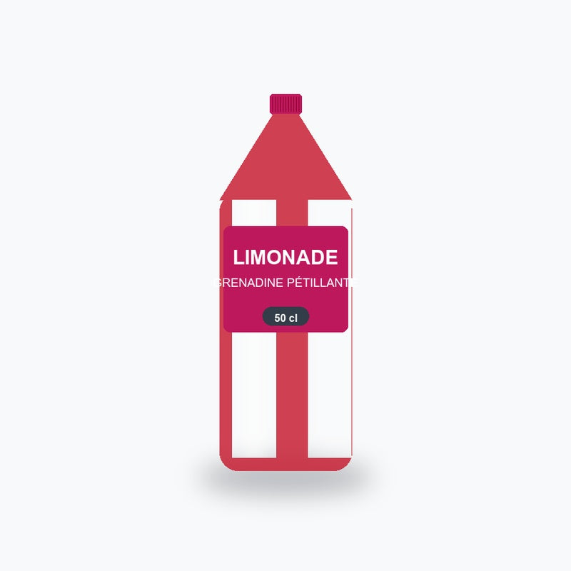 Limonade Grenadine Pétillante 50 cl - Shop Verviers