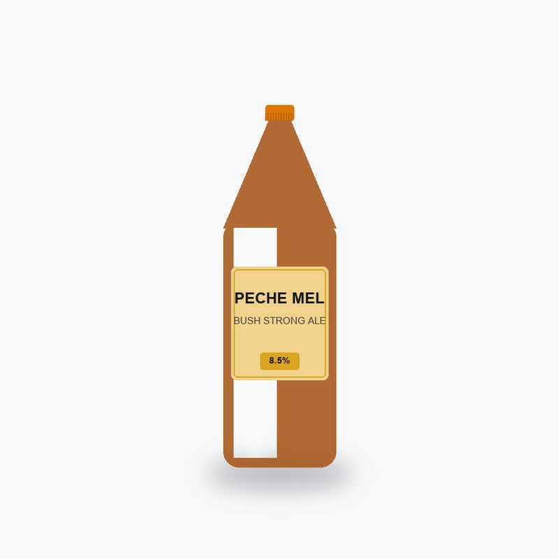 Pêche Mel Bush Bière Forte 33 cl - Shop Verviers