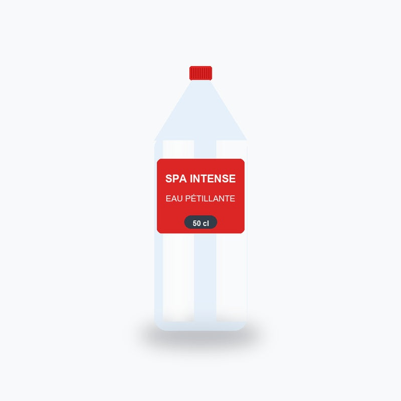 Spa Intense Eau Minérale Pétillante 50 cl - Shop Verviers
