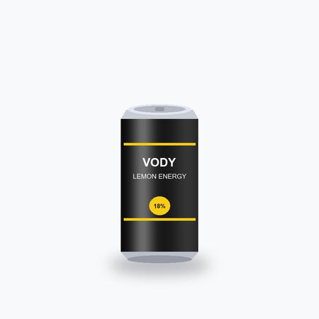 Vody Lemon Energy Vodka Drink 25 cl - Shop Verviers