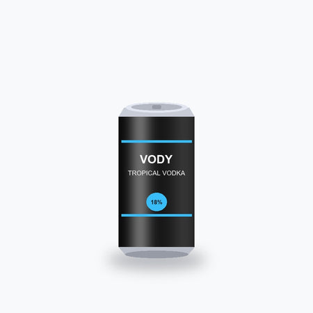 Vody Tropical Energy Vodka Drink 25 cl - Shop Verviers