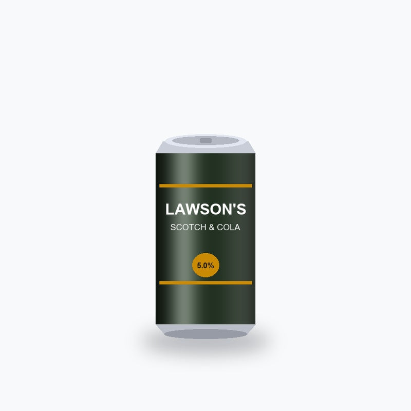 William Lawson's Blended Scotch & Cola 25 cl - Shop Verviers